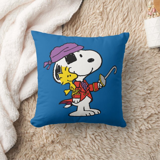 Almofada Amendoins | Piratas de Snoopy & Woodstock (Cobertor)