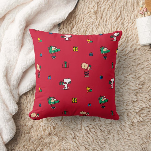 Almofada Amendoins | Presente de Natal Com Vermelho (Cobertor)