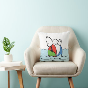 Almofada Amendoins Snoopy Beach Ball Beach