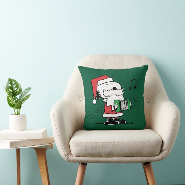 Almofada Amendoins | Snoopy Santa Claus Accordian (Cadeira)