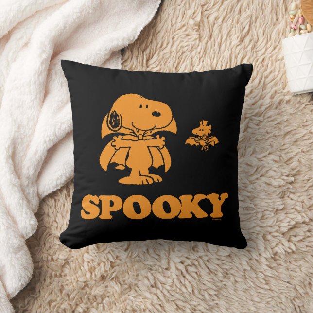 Almofada Amendoins | Snoopy & Woodstock Spooky (Cobertor)