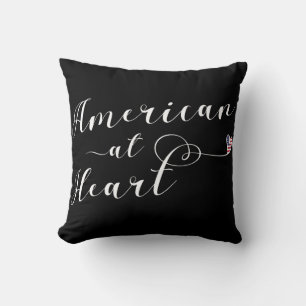 Almofada American At Heart Throw, EUA