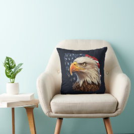 Almofada American Flag Bald Eagle