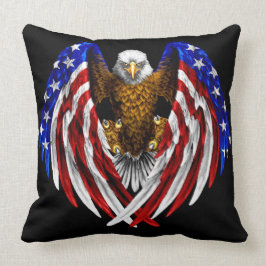 Almofada American Flag Eagle
