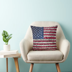 Almofada American Flag Mosaic