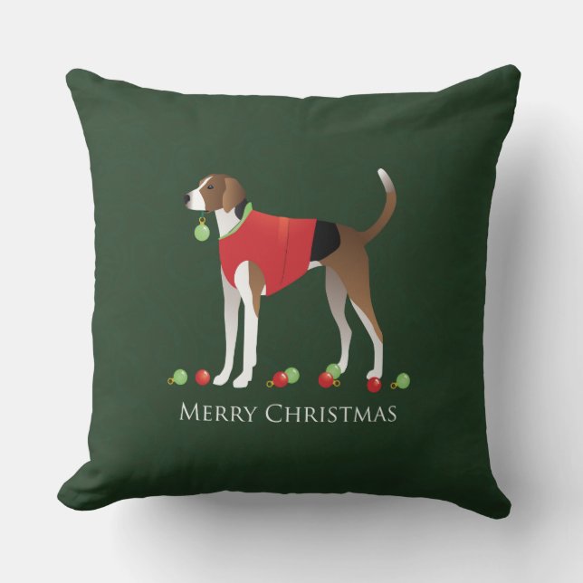Almofada American Foxhound Natal (Frente)