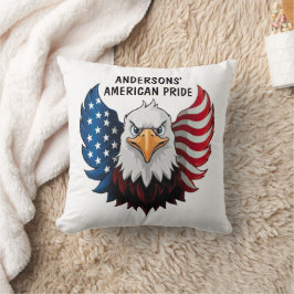 Almofada American USA Eagle Flag Personalizado