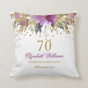 Almofada Ametist 70 Ametist Floral Glitter