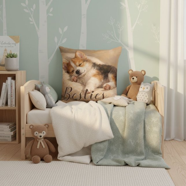 Almofada Amigas mães de pets lançam Travesseiro (Criador carregado)