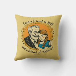 Almofada Amigo de Bill e de Dorothy -