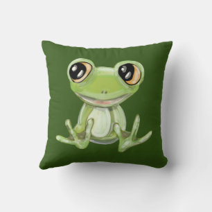 Almofada Amigo Sapo Verde Outro Travesseiro