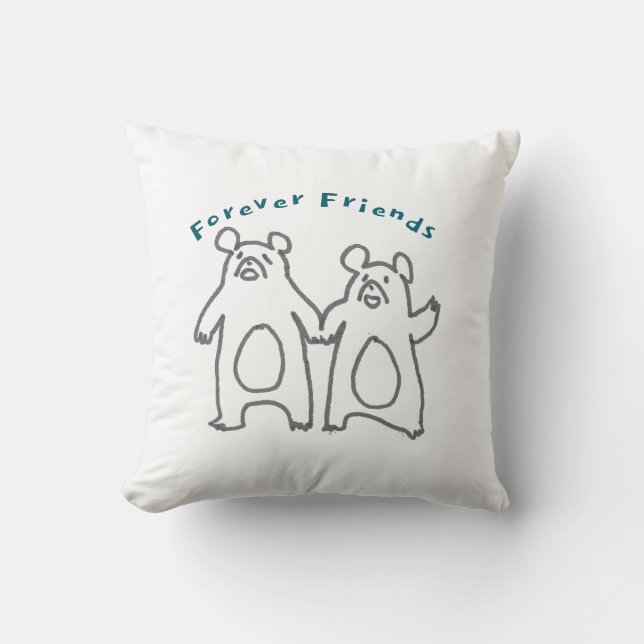 Almofada Amigos animais (Frente)