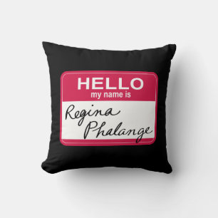 Almofada AMIGOS™ Olá Meu nome é Regina Phalange