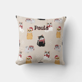 Almofada Amo meus gatos