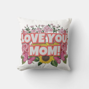 Almofada Amo sua mãe com girassóis