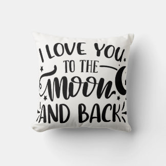 Almofada Amo-Te À Lua E À Cushion