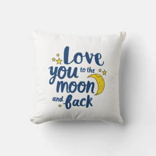 Almofada Amo-te à Lua e ao Design
