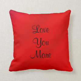Almofada Amo-Te, Amo-Te Mais Escuridão Vermelha