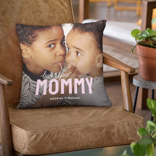 Almofada Amo-Te Foto De Mamãe