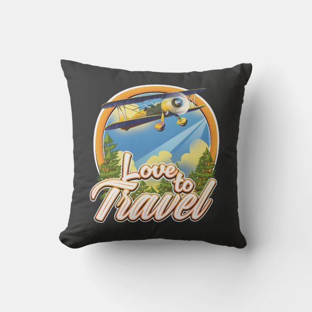 Almofada Amo Viajar (Frente)