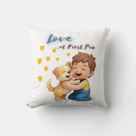 Almofada Amor à Primeira Pata