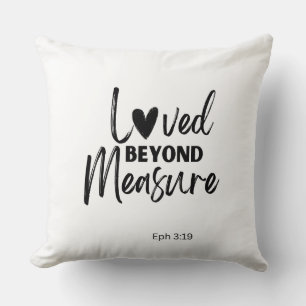 Almofada Amor além da medida Ef 3:19