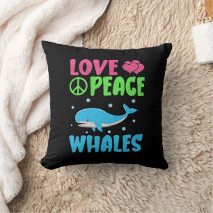 Almofada Amor, Baleias de Paz, Animais do Mar Cinto