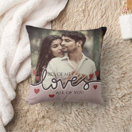 Almofada Amor com Casal de Fotografias Personalizado