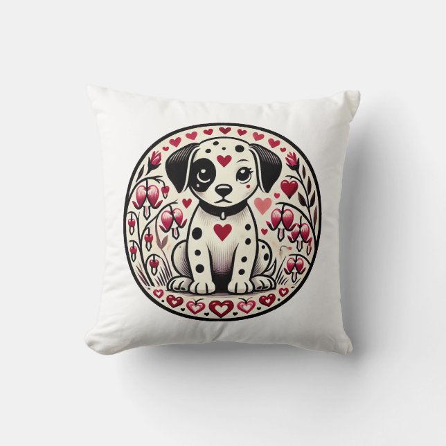 Almofada Amor Dalmata (Frente)