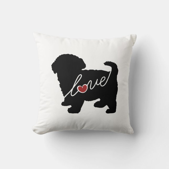 Almofada Amor de Maltipoo (Frente)