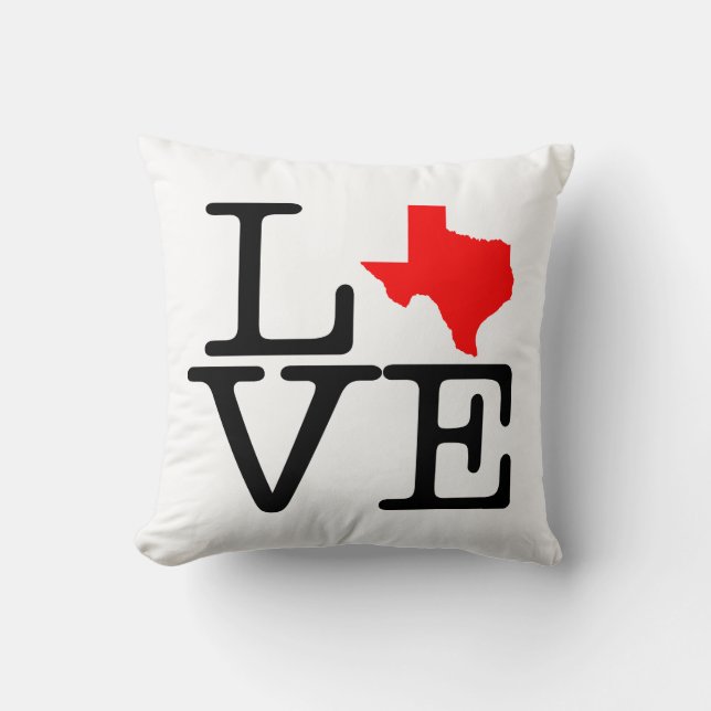 Almofada Amor de Texas (Frente)