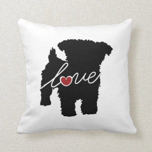 Almofada Amor de Yorkiepoo (Yorkie/caniche)