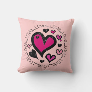Almofada Amor do amor do amor dos corações