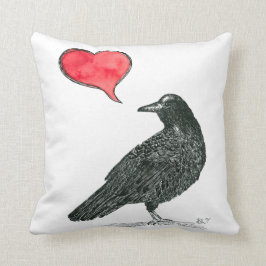 Almofada Amor do corvo