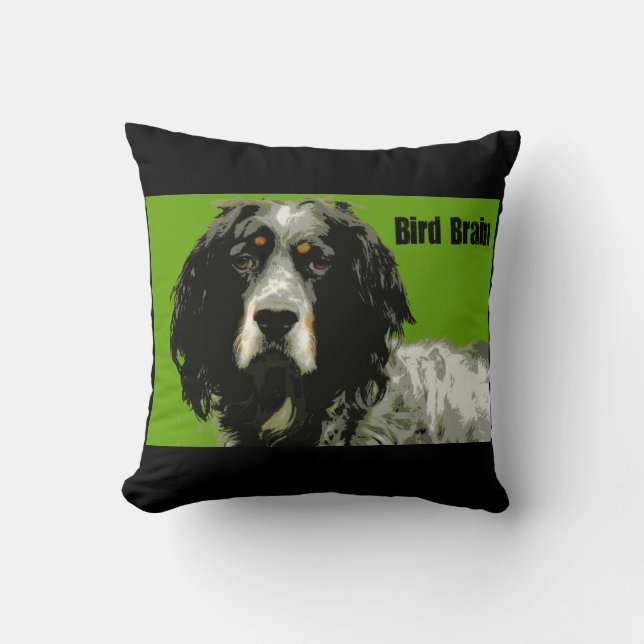 Almofada Amor do setter de Llewellyn (Frente)