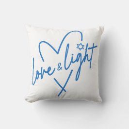 Almofada Amor e Hanukkah leve