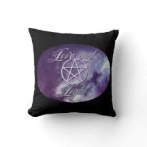 Amor e luz com pentáculo