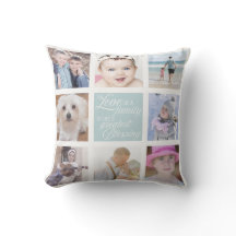 Amor familiar | 8 Fotos personalizadas em quadrado