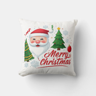 Almofada "Amor Festivo: Feliz Design de Natal