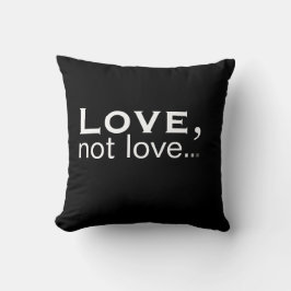 Almofada Amor não amor