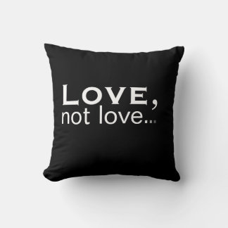 Almofada Amor não amor