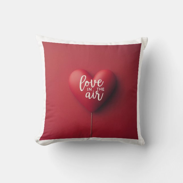 Almofada Amor no Travesseiro decorativo aéreo (Frente)