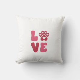 Almofada Amor Personalizado Nome do Amante de Cachorro