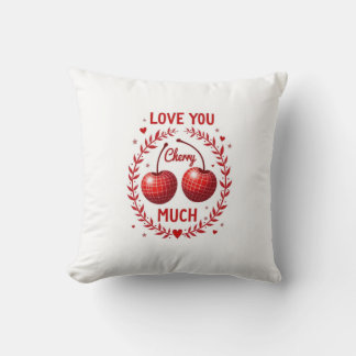 Almofada Amor Você Cereja Muito Travesseiro