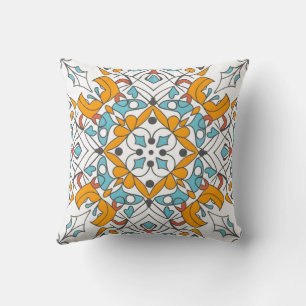 Almofada ANDALUSIANO - ANTÉTICA, mosaico amarelo