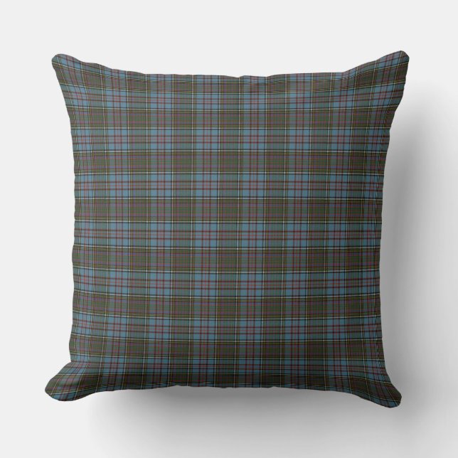 Almofada Anderson Original Clan Tartan Escocês (Frente)