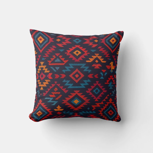 Almofada Andes Pulse - Tribal Negrito (Frente)