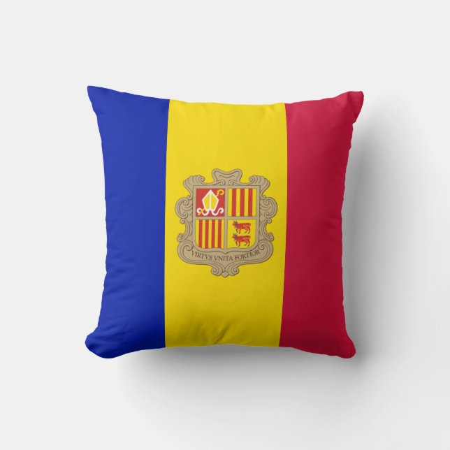 Almofada Andorra Flag (Frente)