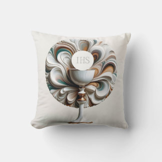 Almofada Anfitrião e Chalice de Comunhão do Estilo de Pó Ac