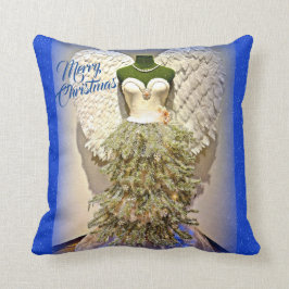 Almofada Angel Mannequin Vestido em Árvore de Natal